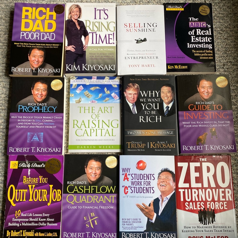 Investors education books 5 for $20